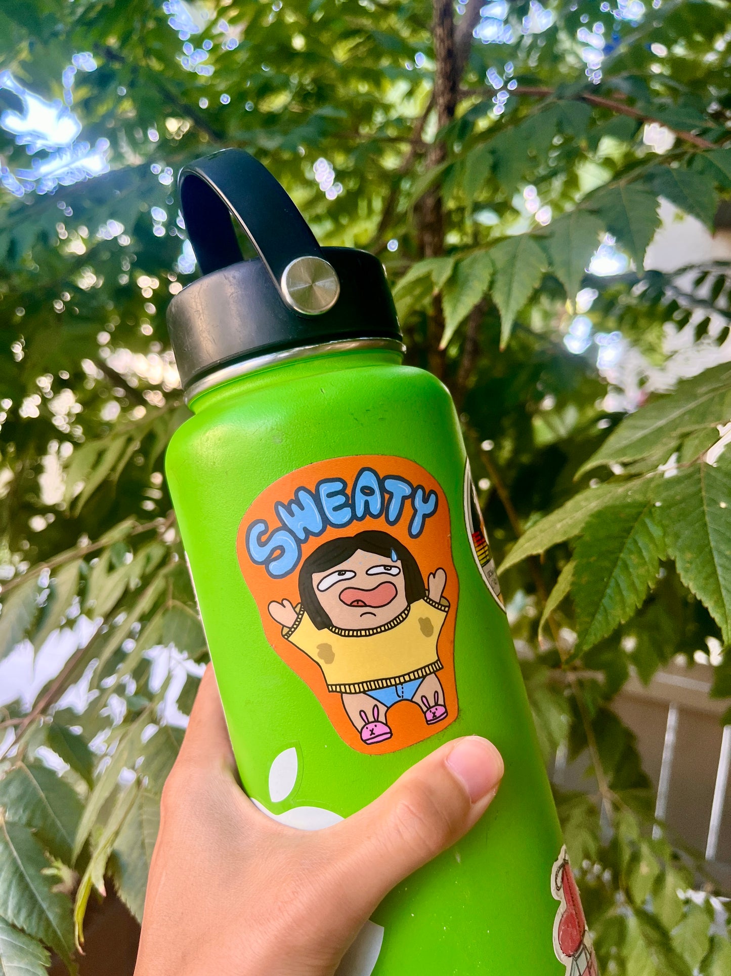 Sweaty Sticker