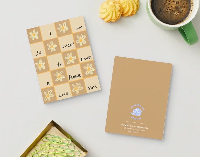Friend Love 1 Greeting Card