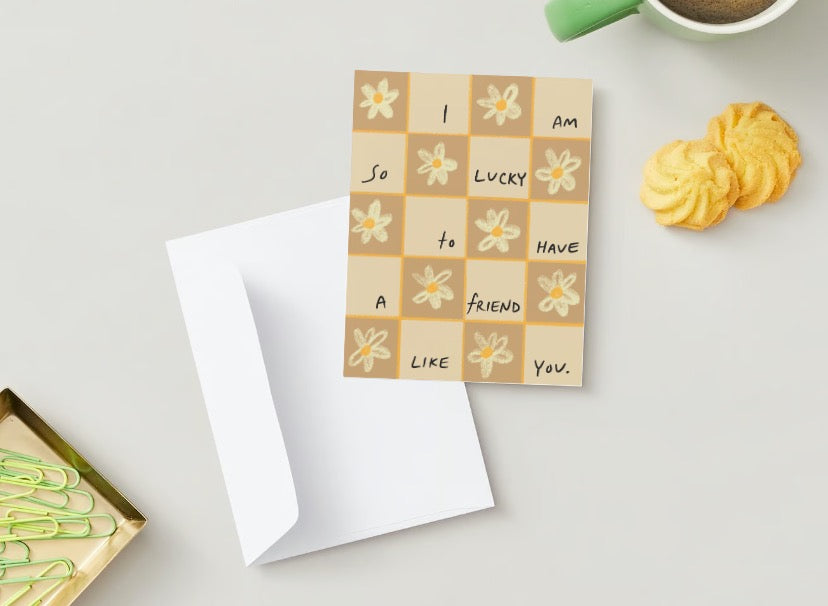 Friend Love 1 Greeting Card