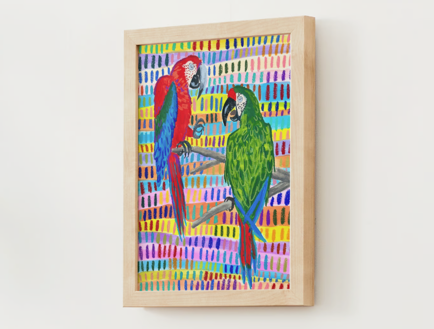 "Rico & Laska" Original Painting