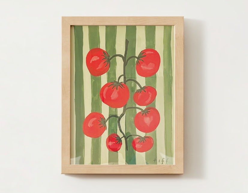 "Tomatoes al Fresco" Original Painting
