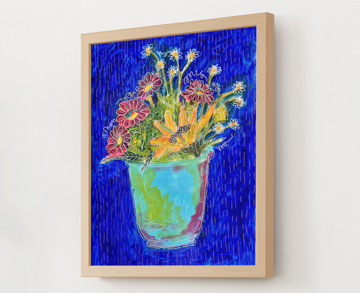 "Architect of Happiness" Original Painting