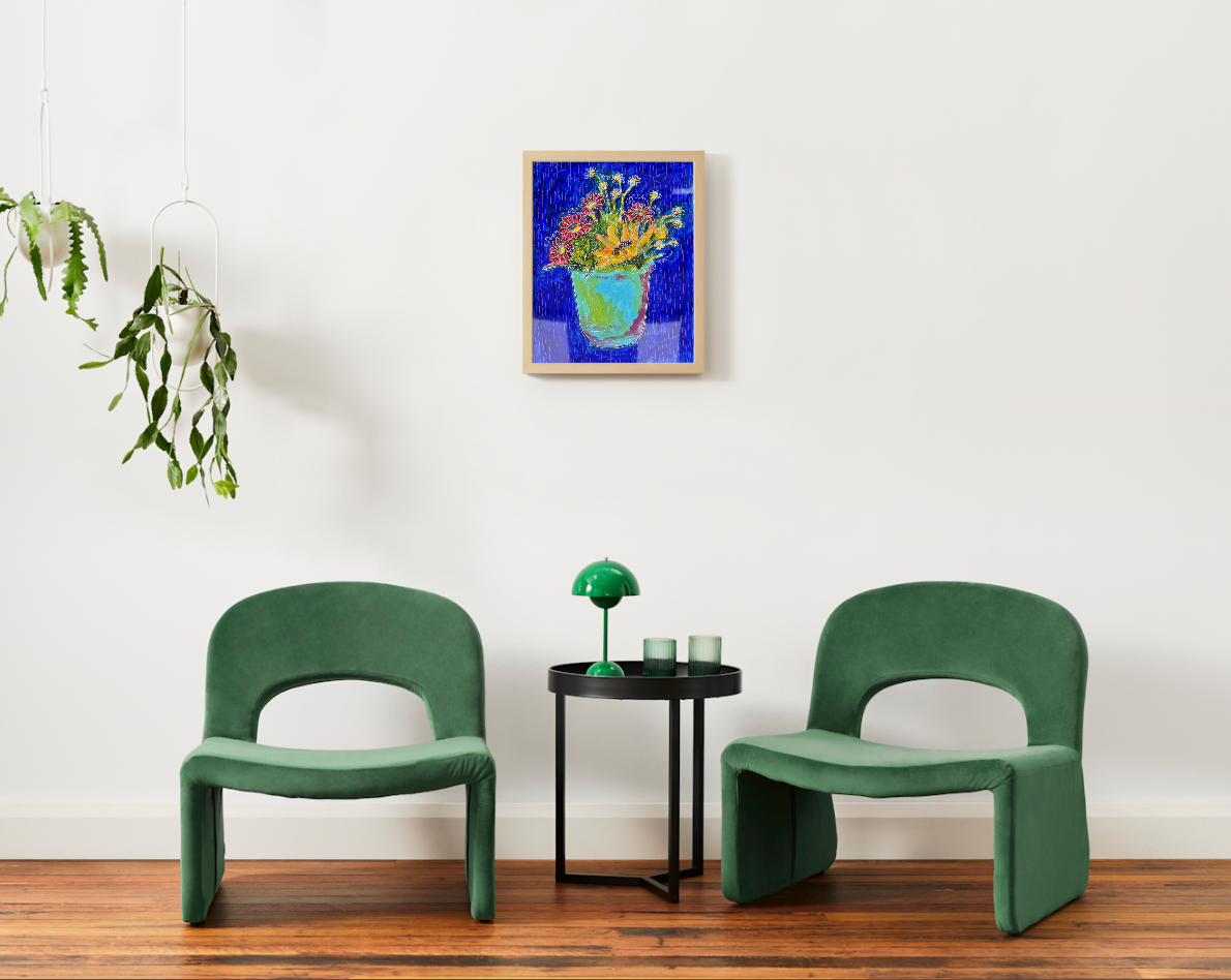 "Architect of Happiness" Original Painting