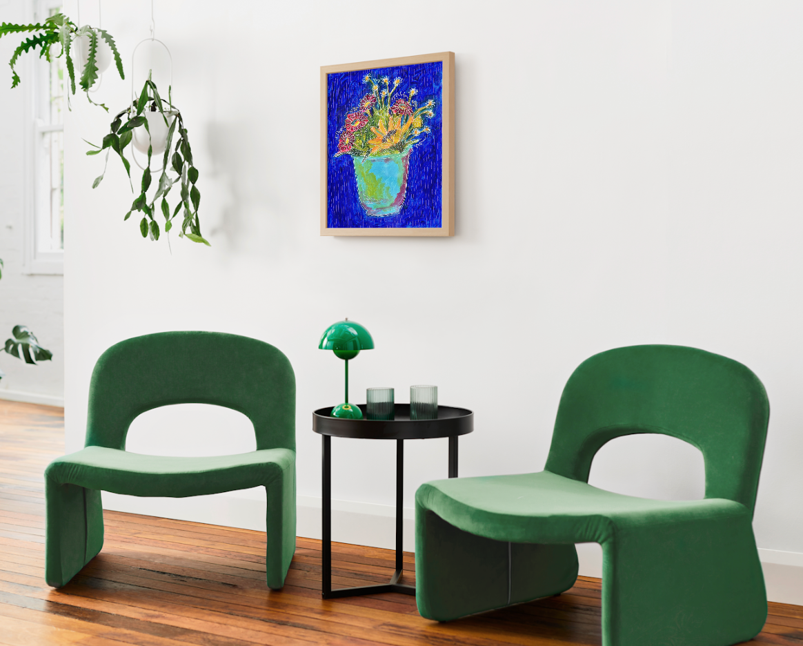 "Architect of Happiness" Original Painting