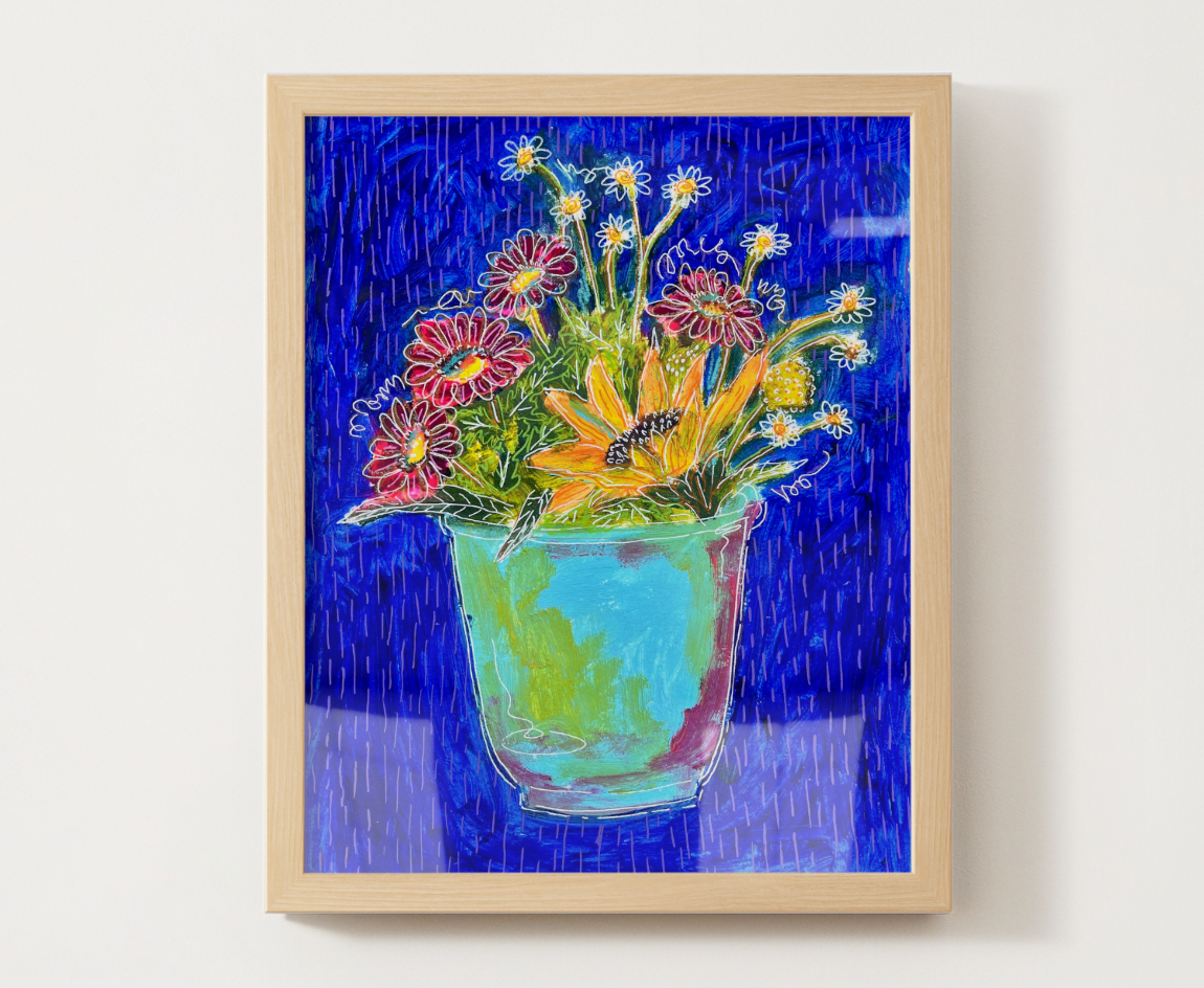 "Architect of Happiness" Original Painting