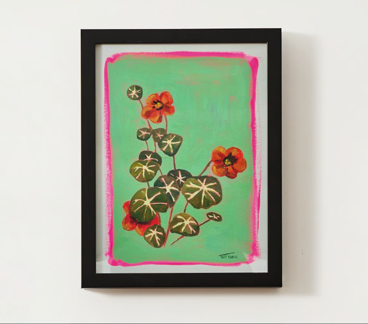 "Nasturtiums" Original Painting