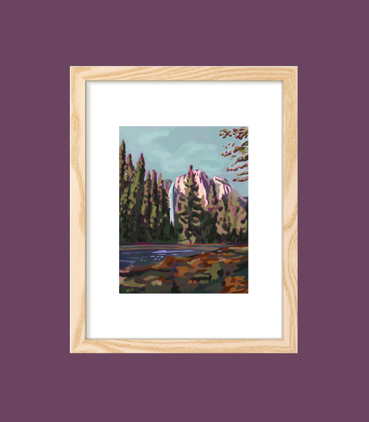 "Yosemite Falls" Print