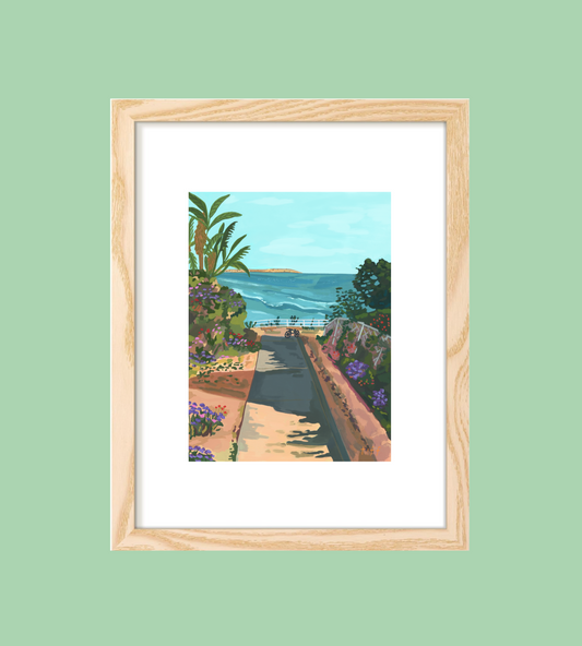 "Bird Rock Point" Print