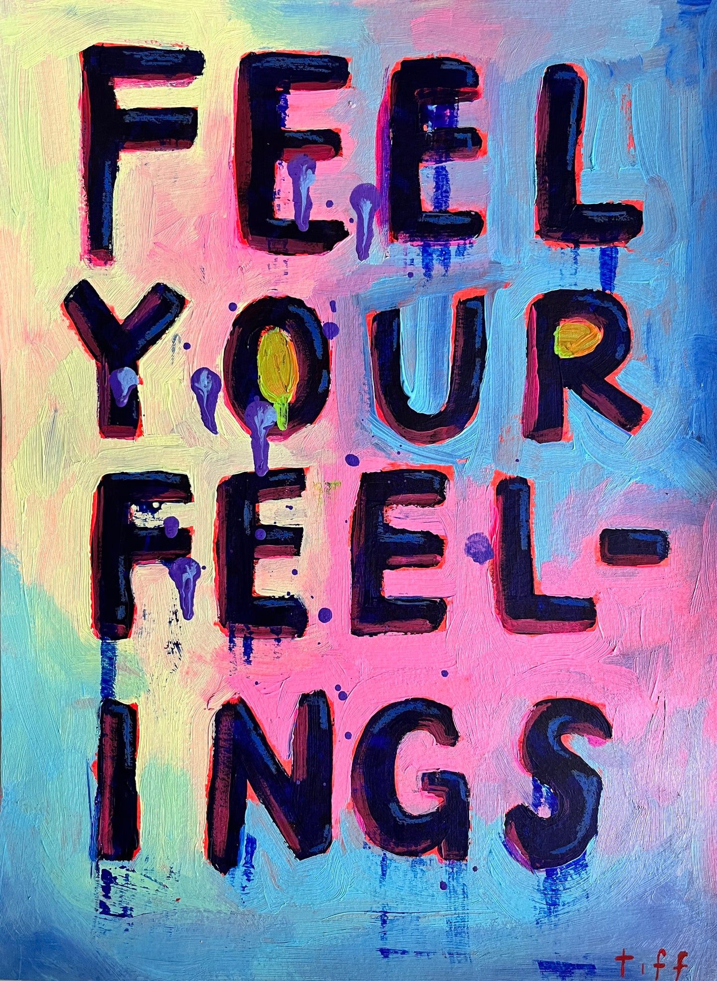 "All The Feels" Original Painting