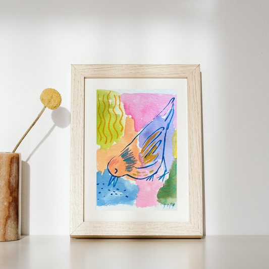 "Three Little Birds 2" Original Painting