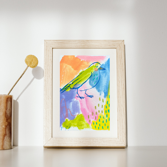 "Three Little Birds 1" Original Painting