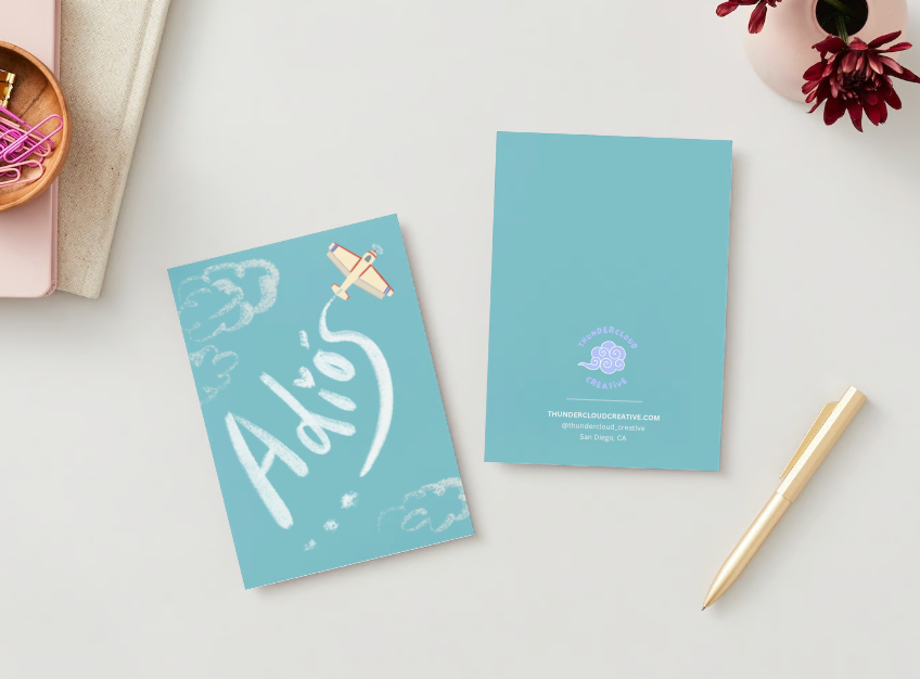 Adiós Greeting Card