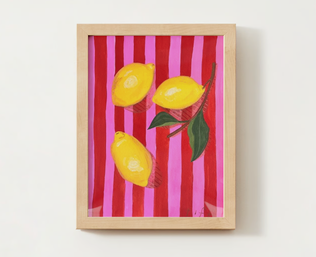 "Lemons al Fresco" Original Painting