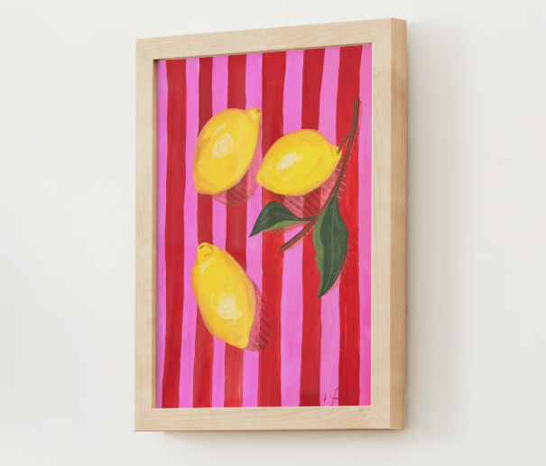 "Lemons al Fresco" Original Painting