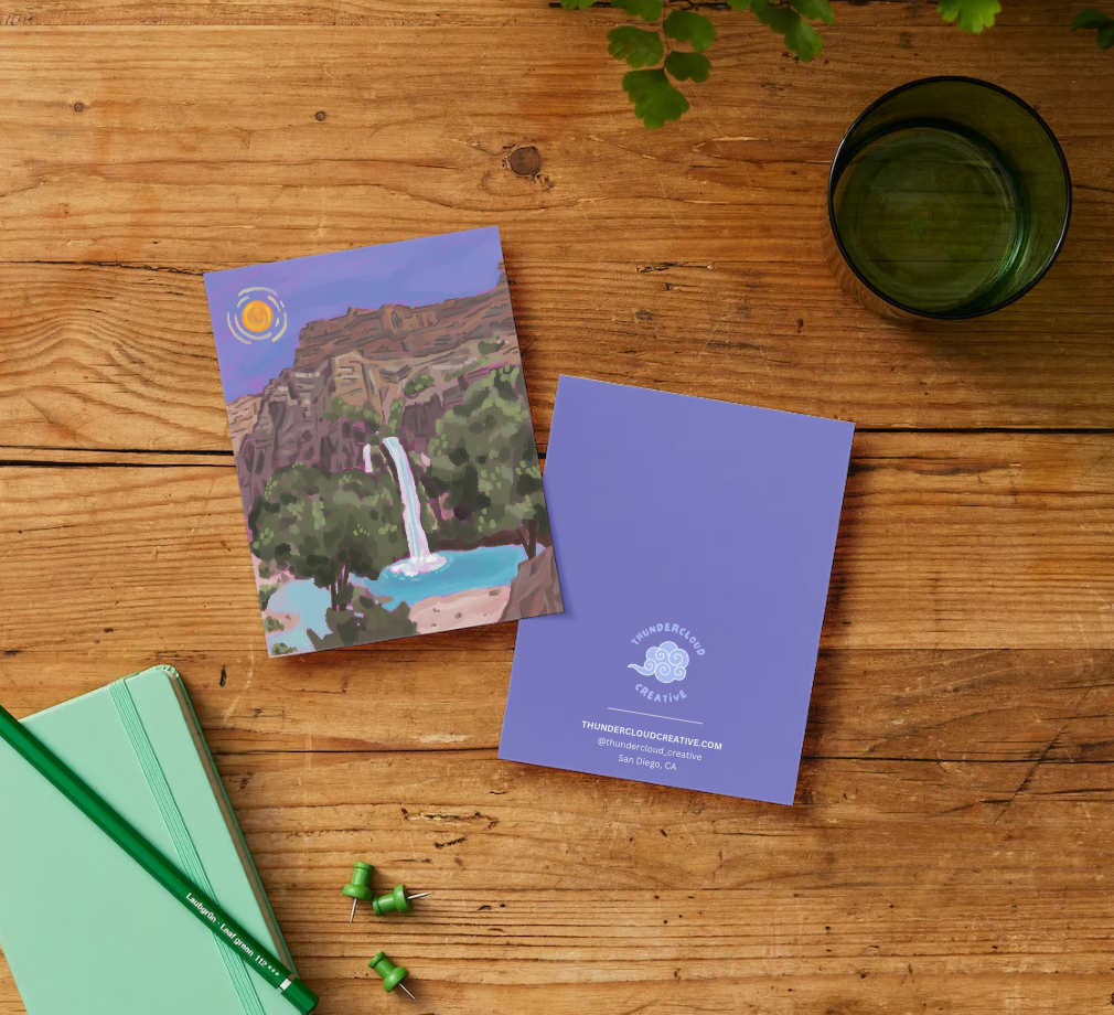 Havasupai Falls Greeting Card