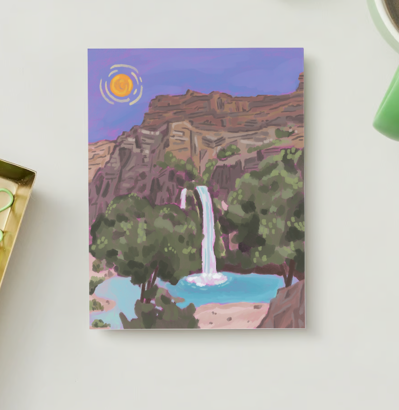 Havasupai Falls Greeting Card