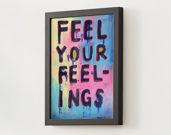 "All The Feels" Original Painting