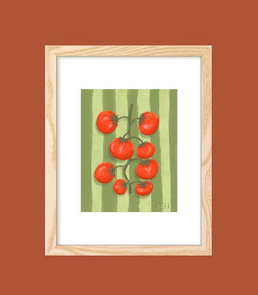 "Tomatoes Al Fresco" Print